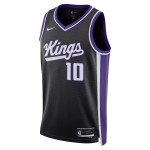Sacramento Kings Trikot Domantas Sabonis Nike 2023-24 Icon Edition Schwarz Swingman - Herren